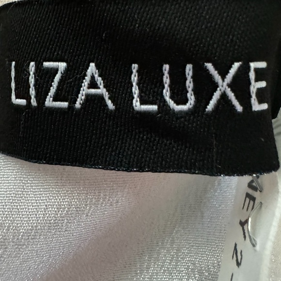 Liza Luxe Modcloth Garden Party Dress Sleeveless Fit Flare V Neck Women’s Sz M - Picture 6 of 11